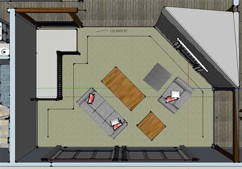 How To Arrange An Odd Shaped Living Room .